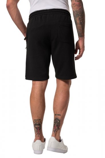 JP1880 Bermuda Sweatshorts Stomach Fit Black - Joggingbroeken & shorts - Joggingbroeken & Shorts Heren Grote Maten
