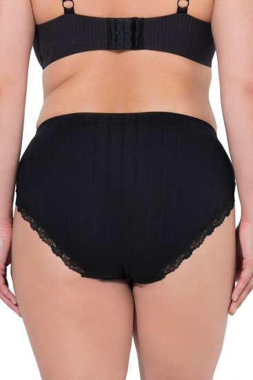 Ulla Popken 839167 Slips met kant 4-pack Meerkleurig - Slips - 
