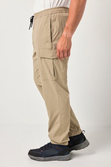 JAY-PI Cargo Pants Ribstop FLEXNAMIC® Beige - Jeans & broeken - Jeans & Broeken Grote Maten Heren