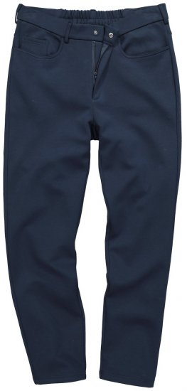 JP1880 New York Flexnamic Jersey broek met vijf zakken Donkerblauw - Pakken - Grote Maten Kostuum Heren