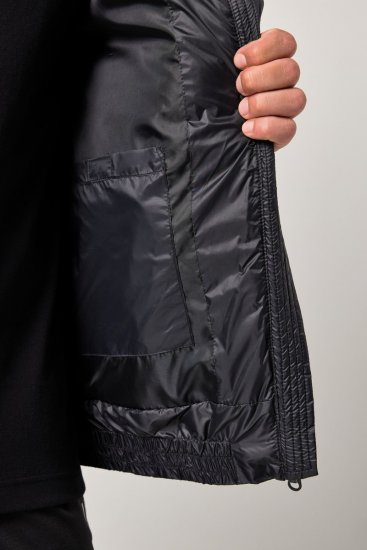 Jay-Pi Jacket Lightly Quilted Warm Black - Jassen - Grote Maten Herenjassen