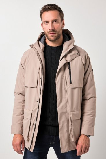 Jay-Pi Jacket Technical Waterproof Windproof Dusty Pink - Jassen - Grote Maten Herenjassen