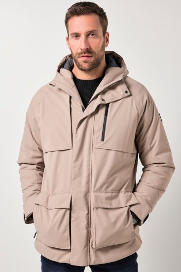 Jay-Pi Jacket Technical Waterproof Windproof Dusty Pink - Jassen - Grote Maten Herenjassen