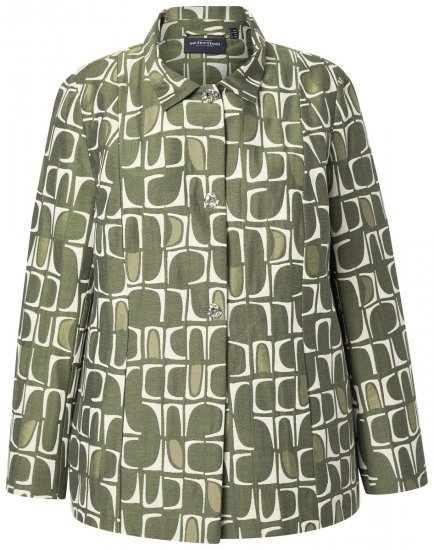 Ulla Popken 839781 Jasje Grijs - Jassen - Grote maten jassen voor dames