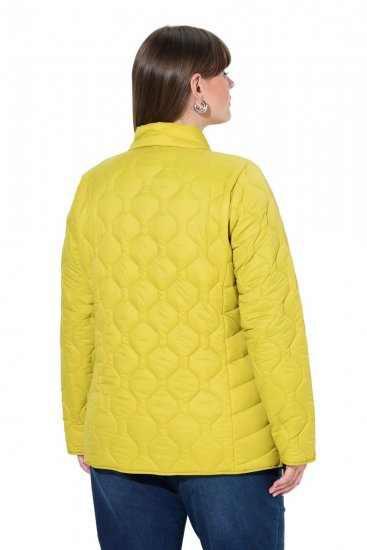 Ulla Popken 840050 Gewatteerd jack Lichtblauw - Jassen - Grote maten jassen voor dames