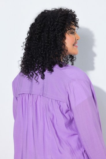 Ulla Popken 840210 Vest Lila - Vesten - Dames vesten in grote maten