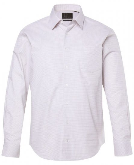 JP1880 Business Shirt Long Sleeve Pink - Hemden - Overhemden Grote Maten Heren