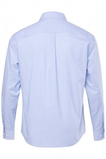 JP1880 Business Shirt Long Sleeve Ice Blue - Hemden - Overhemden Grote Maten Heren