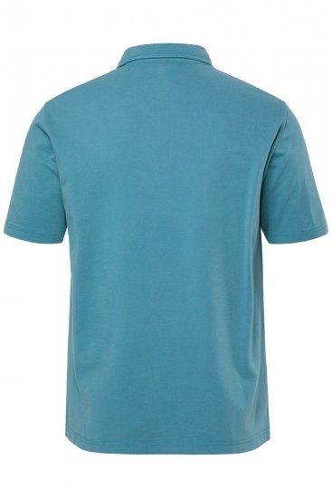 JP1880 Polo Shirt Short Sleeve Pique VIntage Teal - Polo shirts - Grote Maten Poloshirts Heren