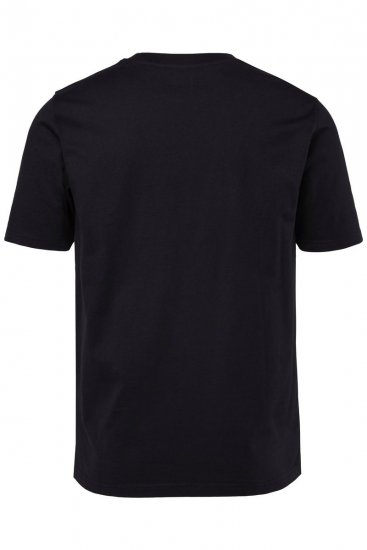 JP1880 T-Shirt Chest Print Bone Force Black - T-shirts - Grote Maten T-shirts Heren