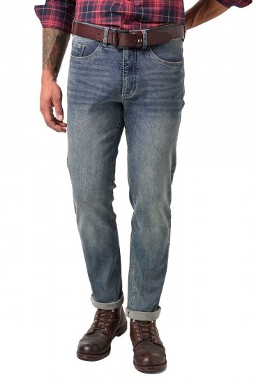 JP1880 FLEXNAMIC Modern Straight Fit Jeans Vintage Denim - Jeans & broeken - Jeans & Broeken Grote Maten Heren