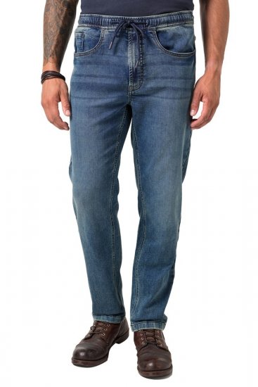 JP1880 FLEXNAMIC Straight Fit Jeans with Stretch Waist - Jeans & broeken - Jeans & Broeken Grote Maten Heren