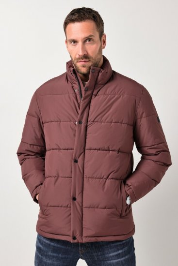 JP1880 Jacket Quilted Extra Warm Brown - Jassen - Grote Maten Herenjassen