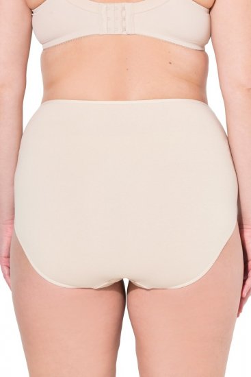 Ulla Popken 842435 Slips met hoge taille 3-pack Beige - Slips - 