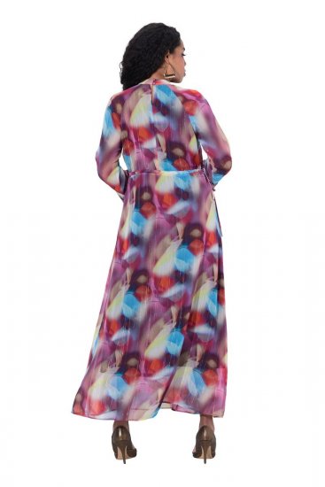 Ulla Popken 842719 Avondjurk Zwart - Avondjurken - Grote maten avondkleding
