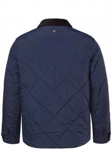 JP1880 842790 Gewatteerd bomberjack van gerecycled materiaal Donkerblauw - Jassen - Grote Maten Herenjassen