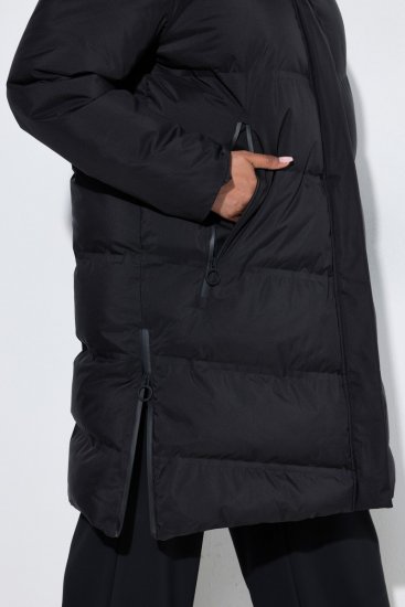 Ulla Popken SYMPATEX Triple Function Coat Black - Jassen - Grote maten dames jassen
