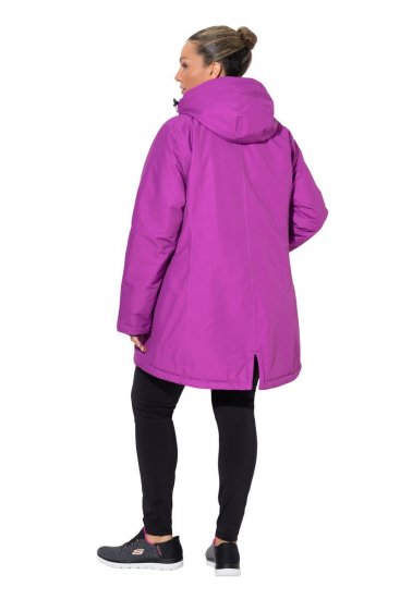 Ulla Popken 843542 Functionele jas Lila - Jassen - Grote maten dames jassen