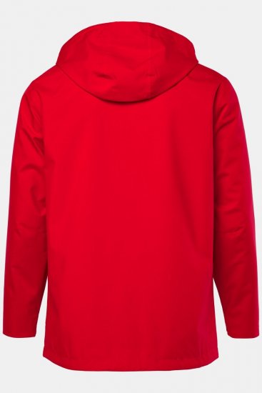 Jay-Pi 844210 Regenjas met opvouwbare capuchon Salsarood - Jassen - Grote Maten Herenjassen