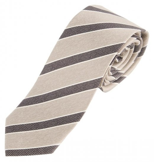JP1880 Silk Tie Extra Long with Stripes - Stropdassen en vlinderdassen - 