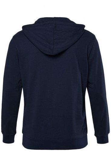 Men+ 957 Hoodie met rits Donkerblauw - Sweaters & hoodies - Sweaters & Hoodies Grote Maten Heren