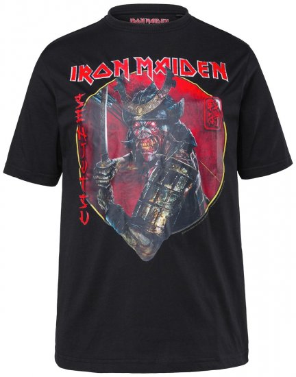 JP1880 845106 Iron Maiden Senjutsu T-shirt Zwart - Band T-shirts - Band t-shirts vanaf 2XL