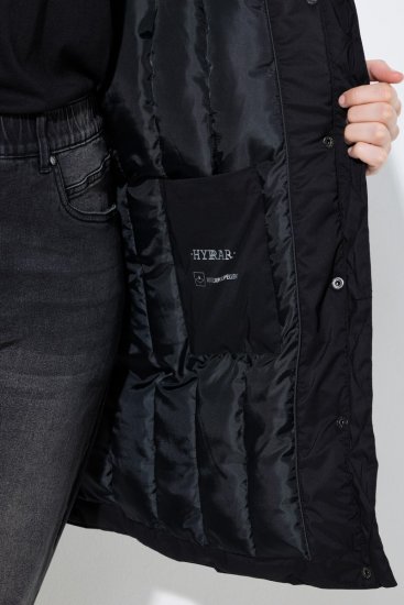 Ulla Popken 845111 Parka Zwart - Jassen - Grote maten dames jassen