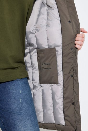 Ulla Popken 845111 Parka Donkergroen - Jassen - Grote maten dames jassen