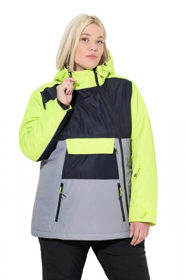 Ulla Popken 845115 Functionele jas Grijs - Jassen - Grote maten dames jassen