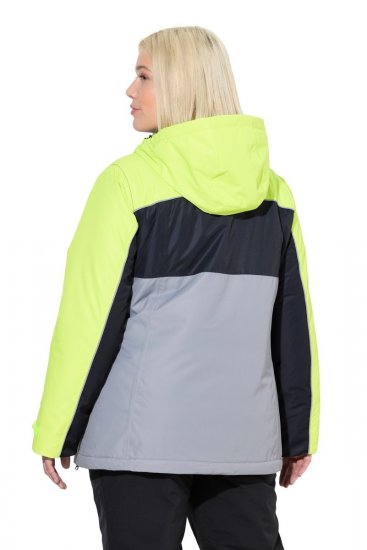 Ulla Popken 845115 Functionele jas Grijs - Jassen - Grote maten dames jassen