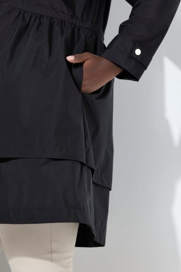 Ulla Popken SYMPATEX Triple Function Jacket Black - Jassen - Grote maten jassen voor dames