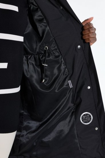 Ulla Popken SYMPATEX Triple Function Jacket Black - Jassen - Grote maten jassen voor dames