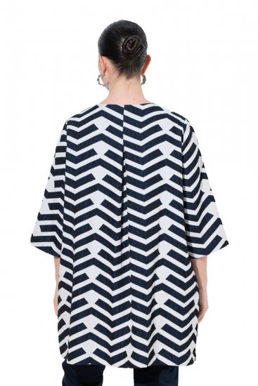 Ulla Popken 846012 Jasje Donkerblauw - Jassen - Grote maten jassen voor dames