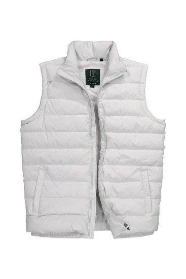 JP1880 846034 Outdoorbodywarmer Grijsbeige - Jassen - Grote Maten Herenjassen