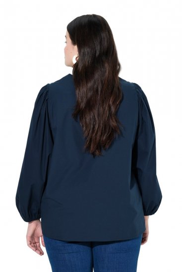 Ulla Popken 846197 Jasje Donkerblauw - Jassen - Grote maten jassen voor dames