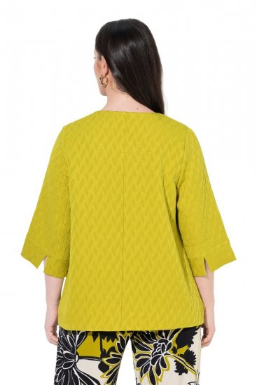 Ulla Popken 846339 Jasje Olijfgroen - Jassen - Grote maten jassen voor dames