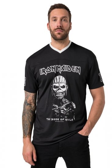 JP1880 Iron Maiden The Book of Souls T-Shirt Black - Band T-shirts - Band t-shirts vanaf 2XL