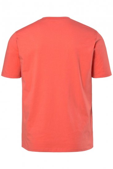 Men+ 829 T-shirt Surfer's Paradise Koraal - T-shirts - Grote Maten T-shirts Heren