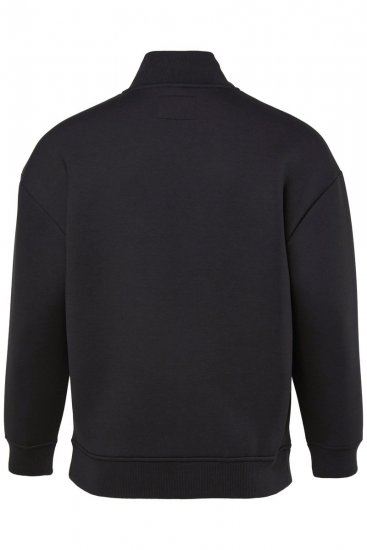 STHUGE 847083 Varsity jack van scubastof Zwart - Jassen - Grote Maten Herenjassen