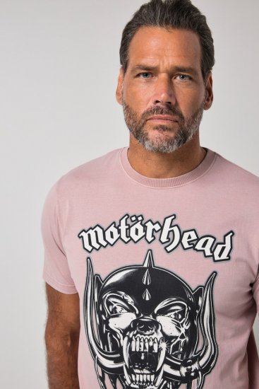 JP1880 849702 Motörhead War-Pig T-shirt Mauve - Band T-shirts - Band t-shirts vanaf 2XL