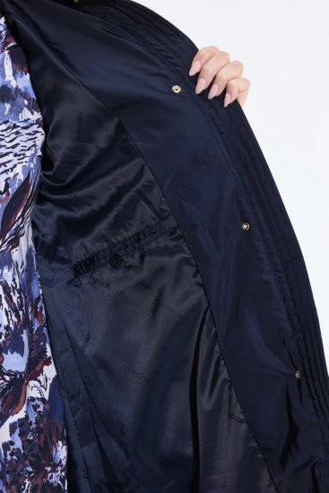 Ulla Popken 849908 Regenjas Donkerblauw - Jassen - Grote maten jassen voor dames