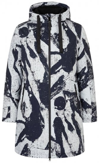 Ulla Popken 849984 Functionele jas Grijs - Jassen - Grote maten dames jassen