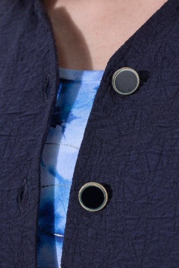 Ulla Popken 850615 Jasje Donkerblauw - Jassen - Grote maten jassen voor dames