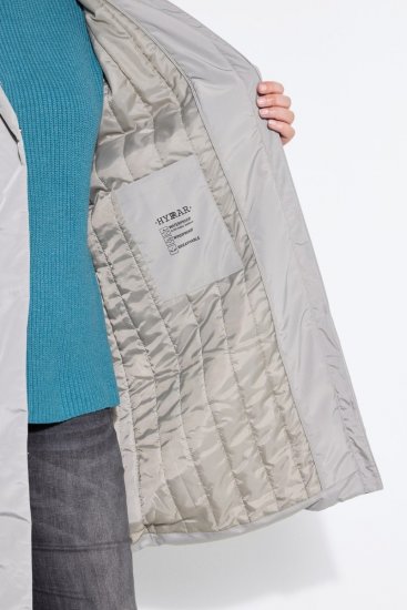 Ulla Popken 850774 Functionele jas Grijs - Jassen - Grote maten dames jassen