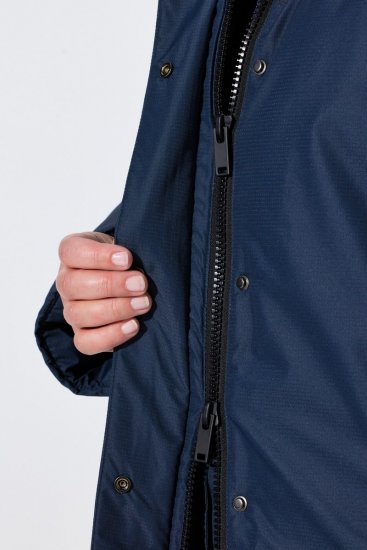 Ulla Popken 850794 Functionele jas Donkerblauw - Jassen - Grote maten dames jassen