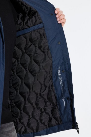 Ulla Popken 850794 Functionele jas Donkerblauw - Jassen - Grote maten dames jassen
