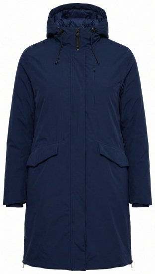 Ulla Popken 850806 Functionele jas Donkerblauw - Jassen - Grote maten dames jassen