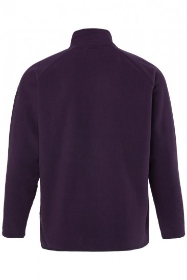 JP1880 851362 Fleecejack met opstaande kraag Donkerpaars TALL - TALL jassen - Jassen in TALL-maten