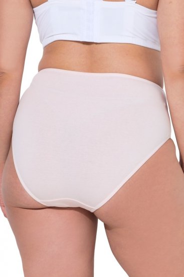 Ulla Popken 851725 Bedrukte slips 5-pack Lila - Slips - 