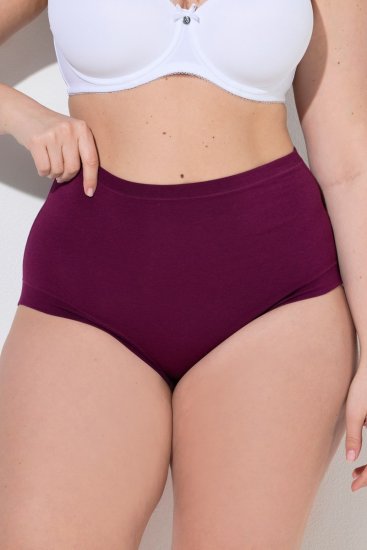 Ulla Popken 851736 Slips met hoge taille 3-pack Zwart - Slips - 